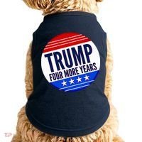 Pro Trump Four More Years Doggie Tank thumb 0