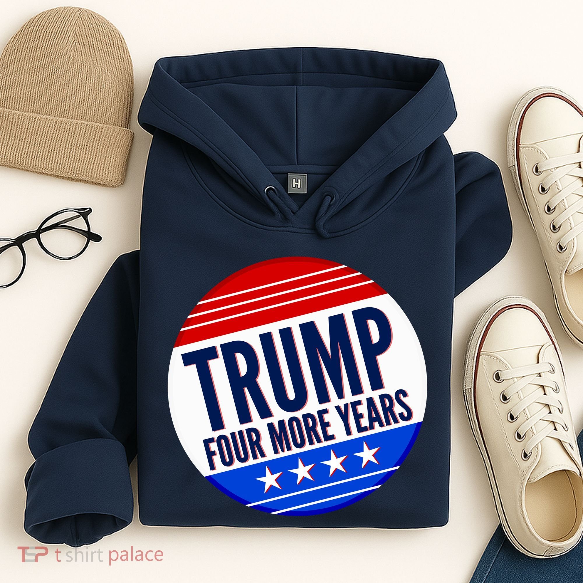 Pro Trump Four More Years Hoodie
