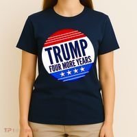 Pro Trump Four More Years T-Shirt thumb 4