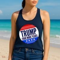 Pro Trump Four More Years Women's Tank Top thumb 2
