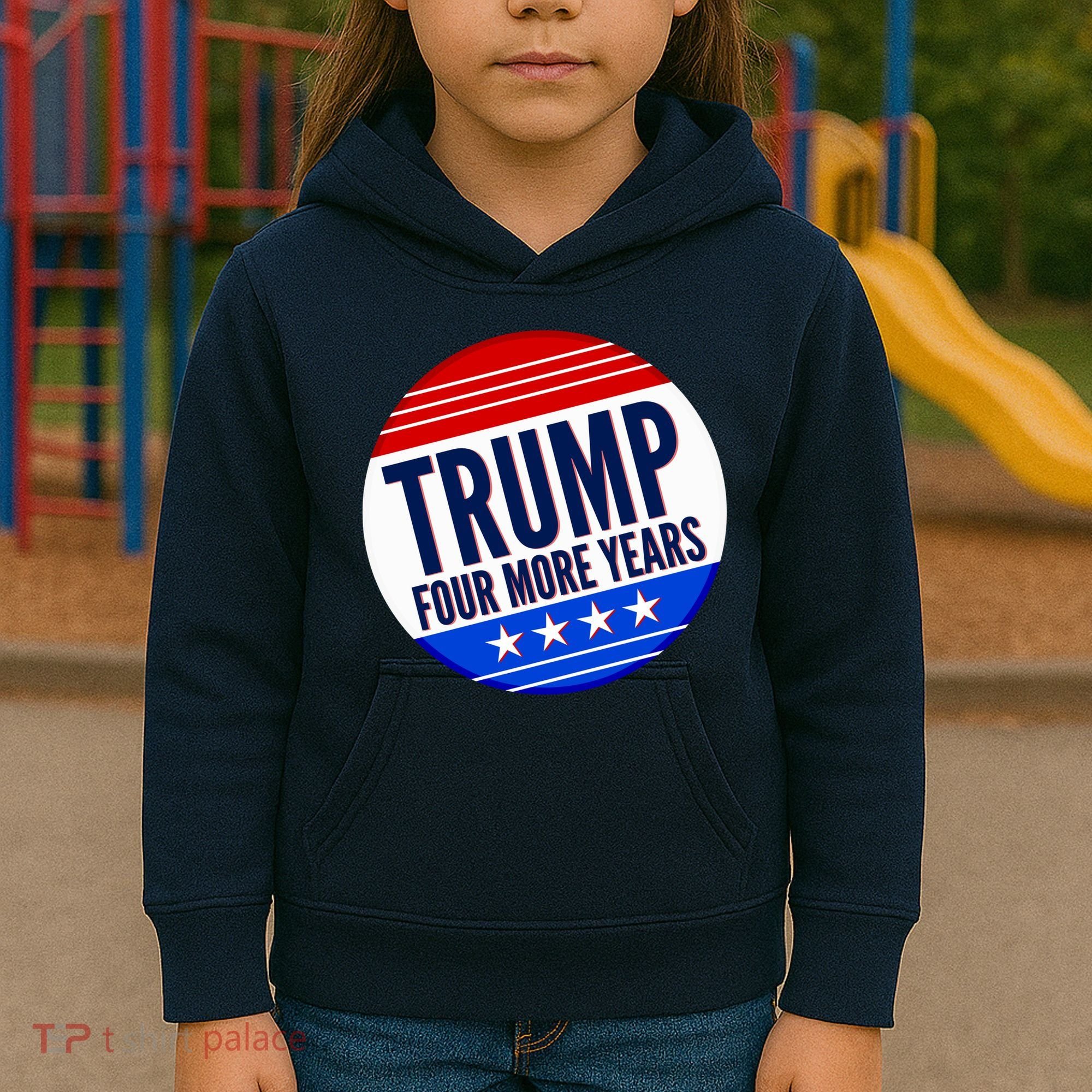 Pro Trump Four More Years Kids Hoodie