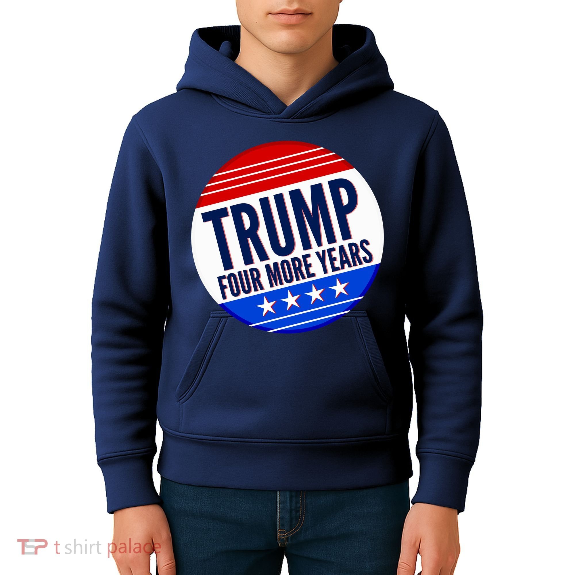 Pro Trump Four More Years Kids Hoodie