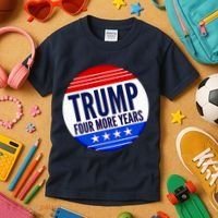 Pro Trump Four More Years Kids T-Shirt thumb 3