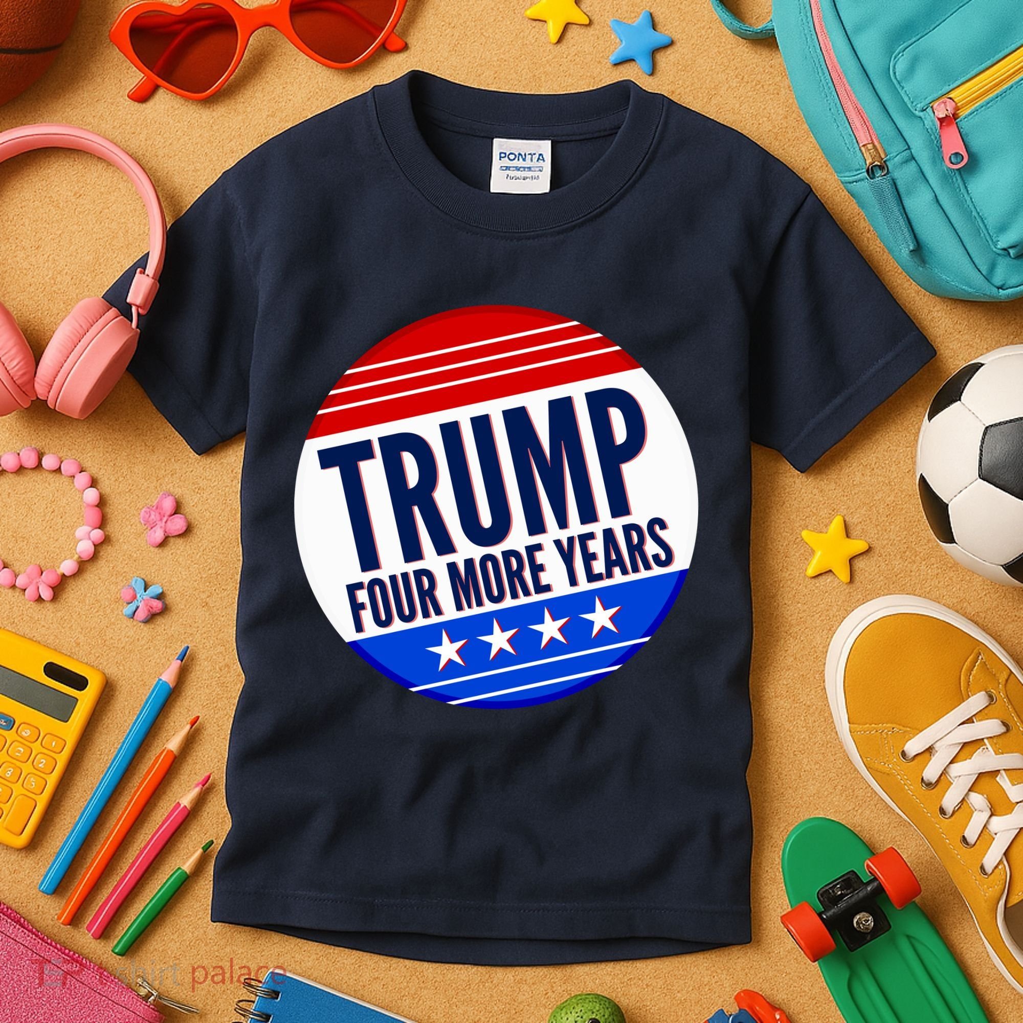 Pro Trump Four More Years Kids T-Shirt