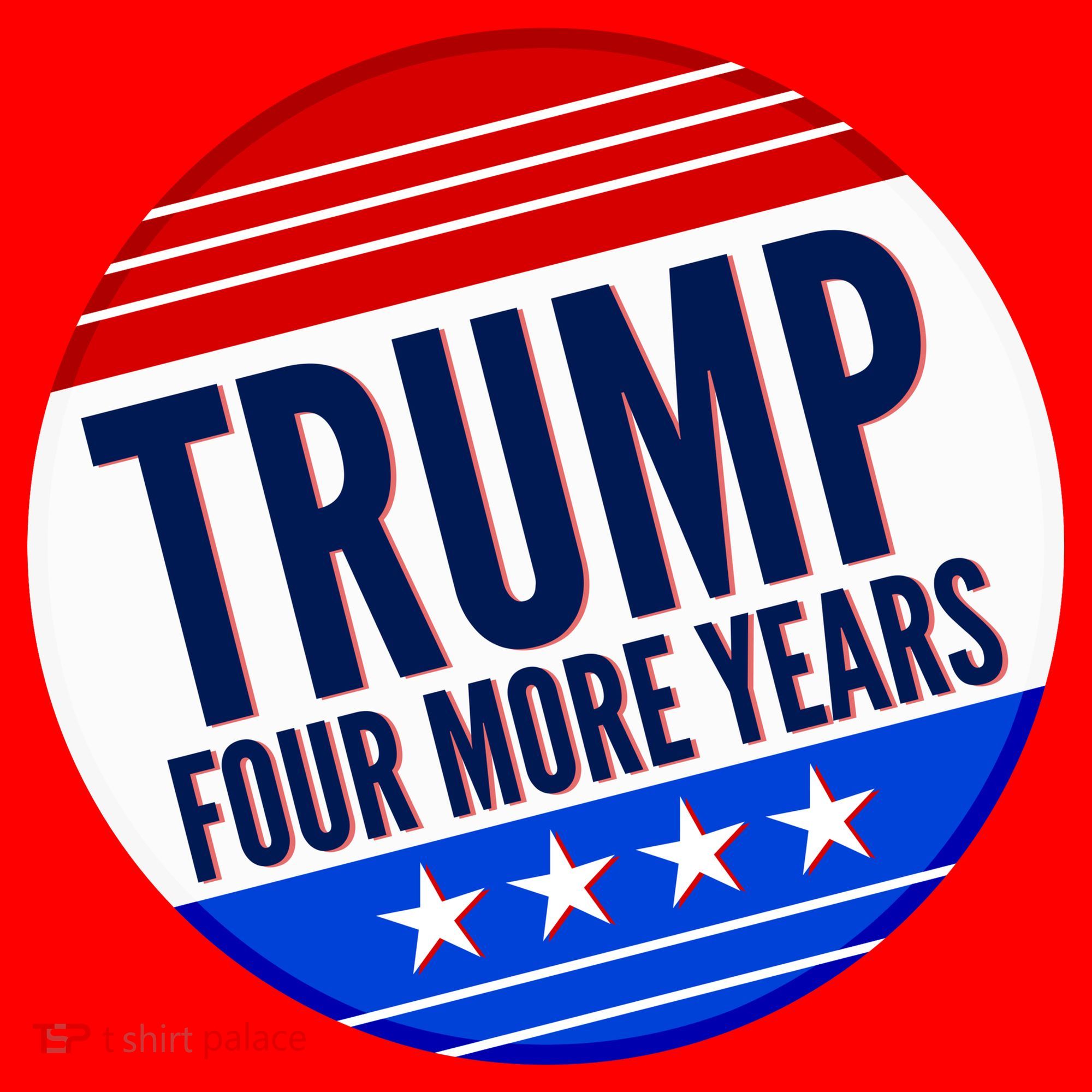 Pro Trump Four More Years Santa Hat