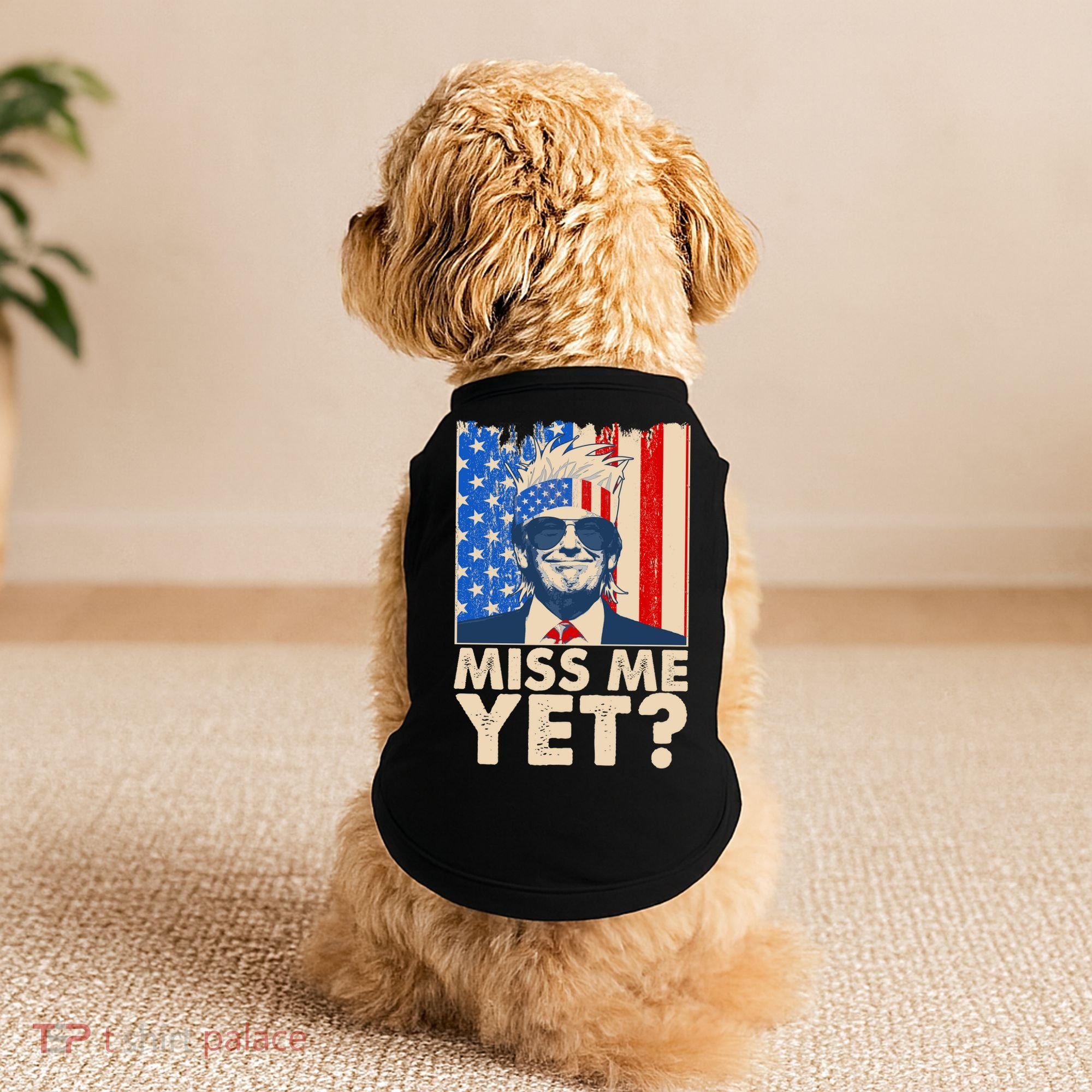 Pro Trump Miss Me Yet! Doggie Tank