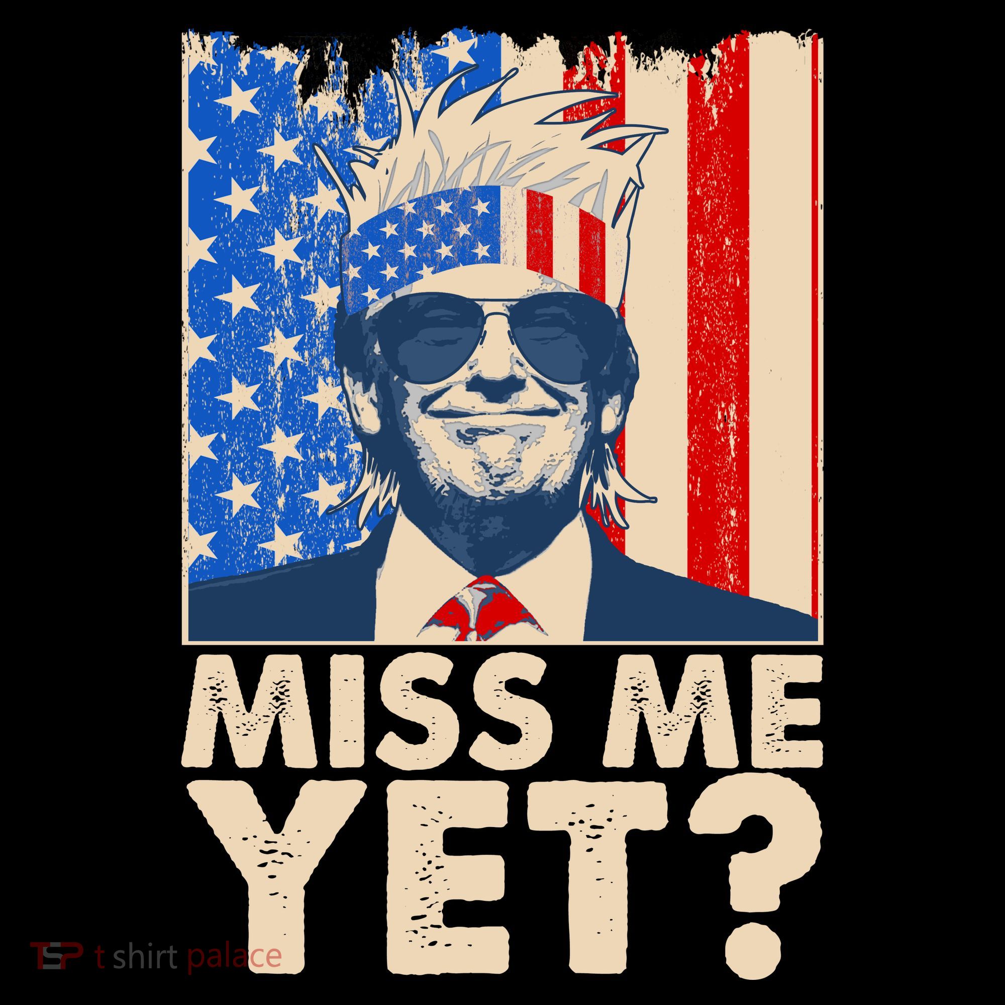 Pro Trump Miss Me Yet! Button