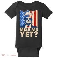 Pro Trump Miss Me Yet! Baby Bodysuit thumb 0