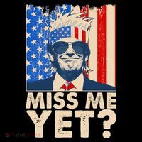 Pro Trump Miss Me Yet! Baby Bodysuit thumb 2