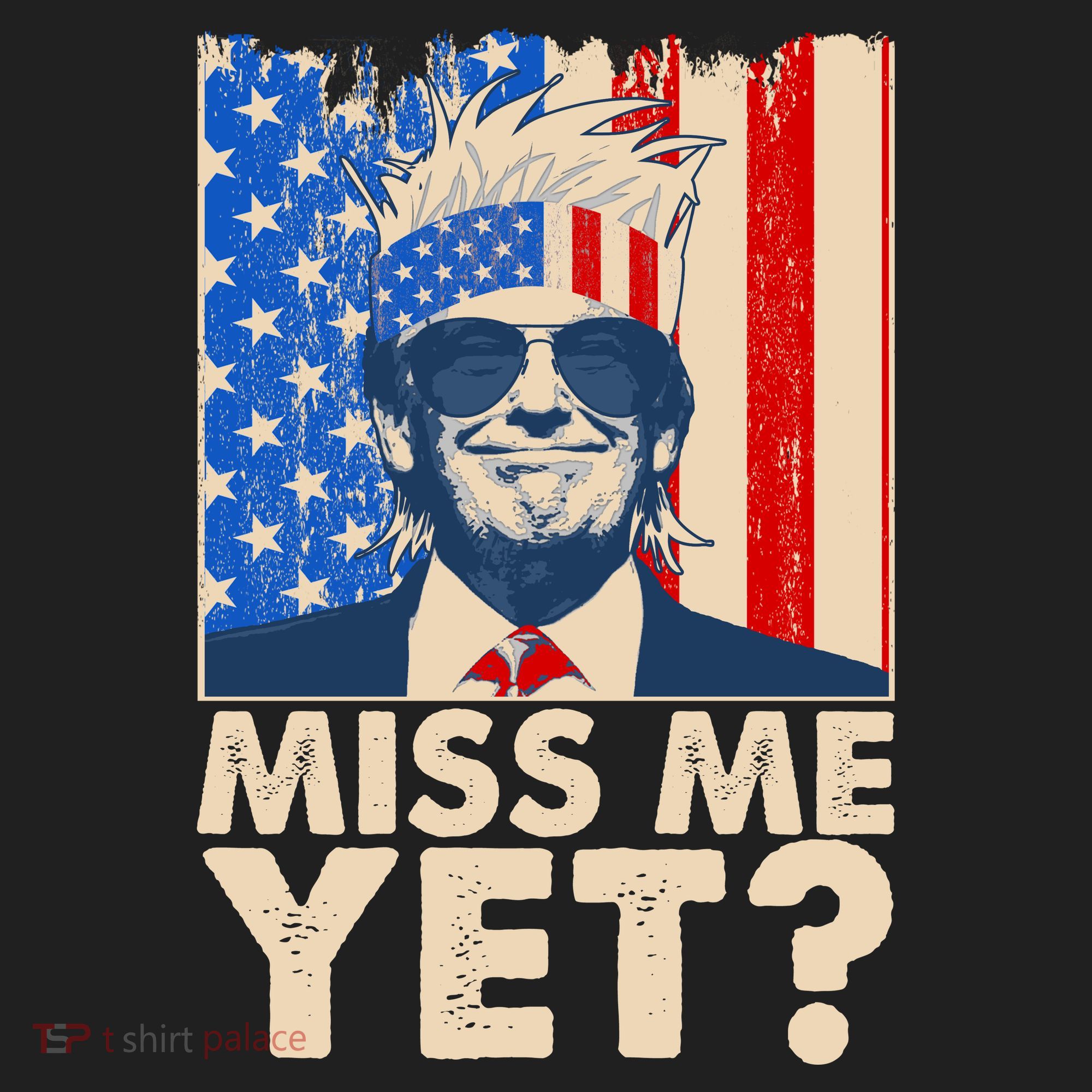 Pro Trump Miss Me Yet! Golf Towel
