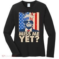 Pro Trump Miss Me Yet! Women's Long Sleeve Shirt thumb 0