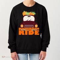 Pumpkin Ride October Fall Women's Sweatshirt thumb 0