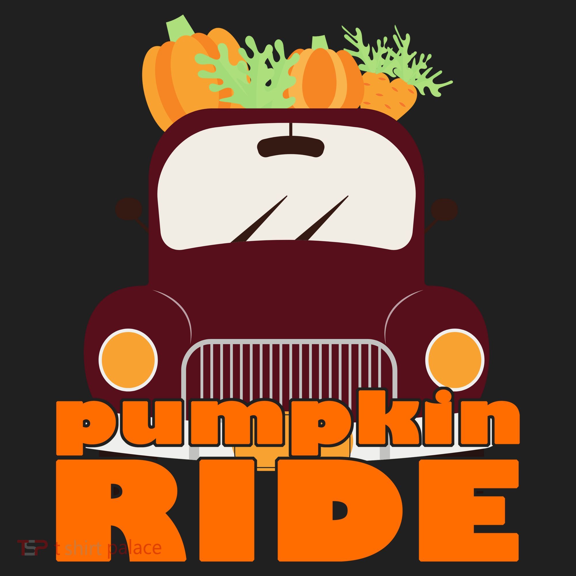 Pumpkin Ride October Fall Women's Sweatshirt