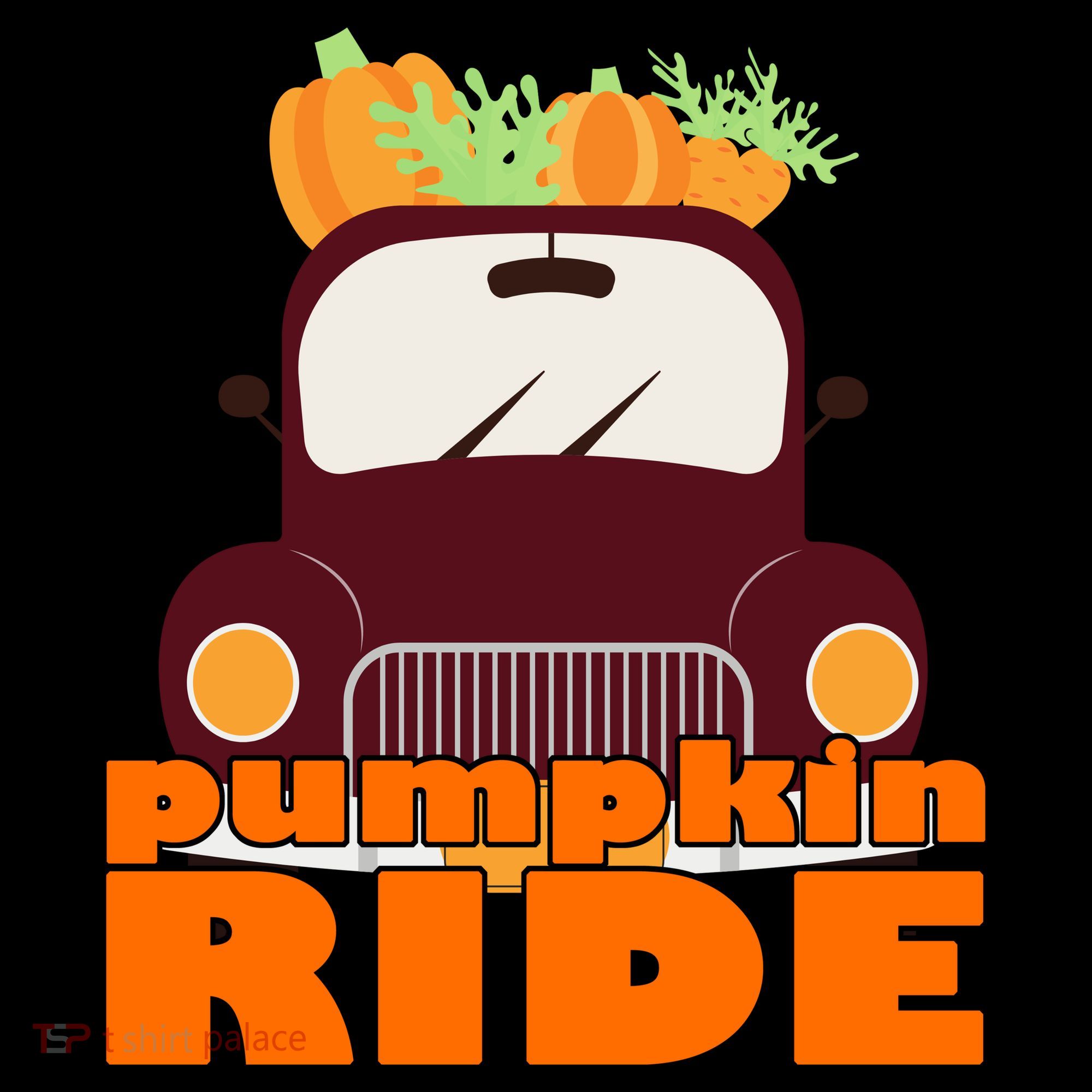 Pumpkin Ride October Fall Backpack
