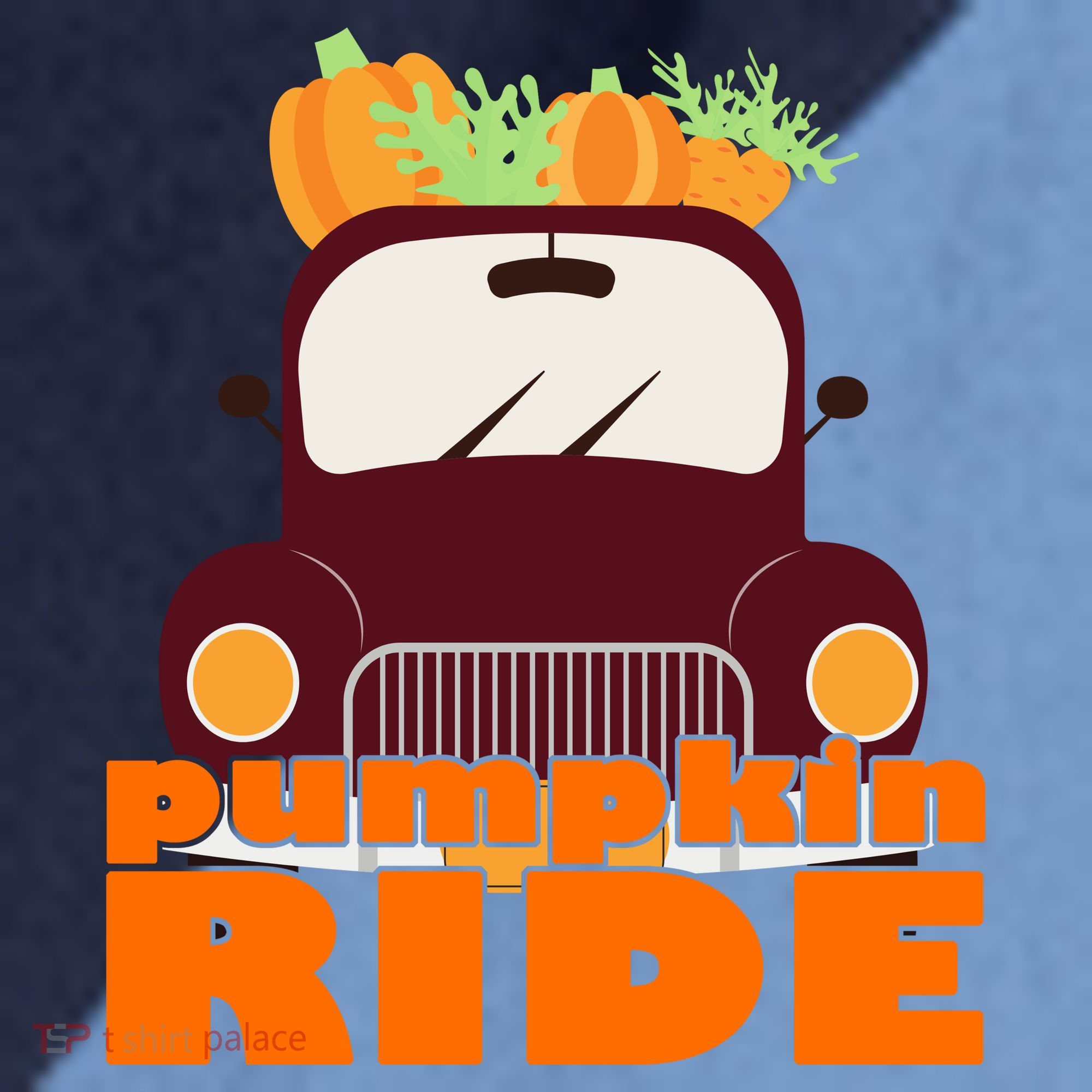 Pumpkin Ride October Fall Raglan Baseball Sleeve Shirt
