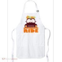 Pumpkin Ride October Fall Apron thumb 0
