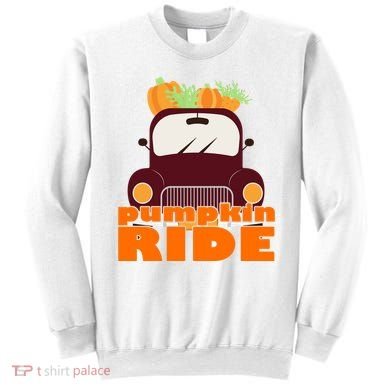 Pumpkin Ride October Fall Sweatshirt