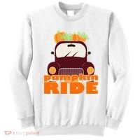 Pumpkin Ride October Fall Sweatshirt thumb 0