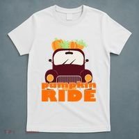 Pumpkin Ride October Fall T-Shirt thumb 5
