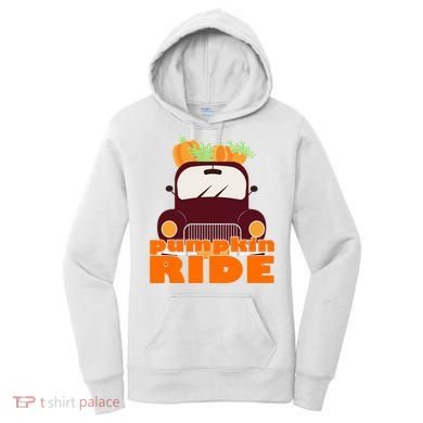 Pumpkin Ride October Fall Women's Hoodie