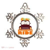 Pumpkin Ride October Fall Ornament thumb 0