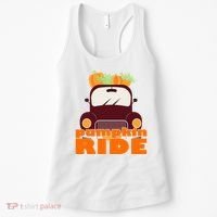 Pumpkin Ride October Fall Women's Tank Top thumb 0