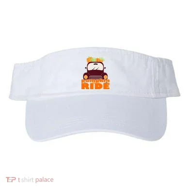 Pumpkin Ride October Fall Visor