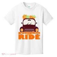 Pumpkin Ride October Fall Kids T-Shirt thumb 0