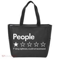 People Rated One Star Fcking Nightmare Would Not Recommend Tote Bag thumb 0