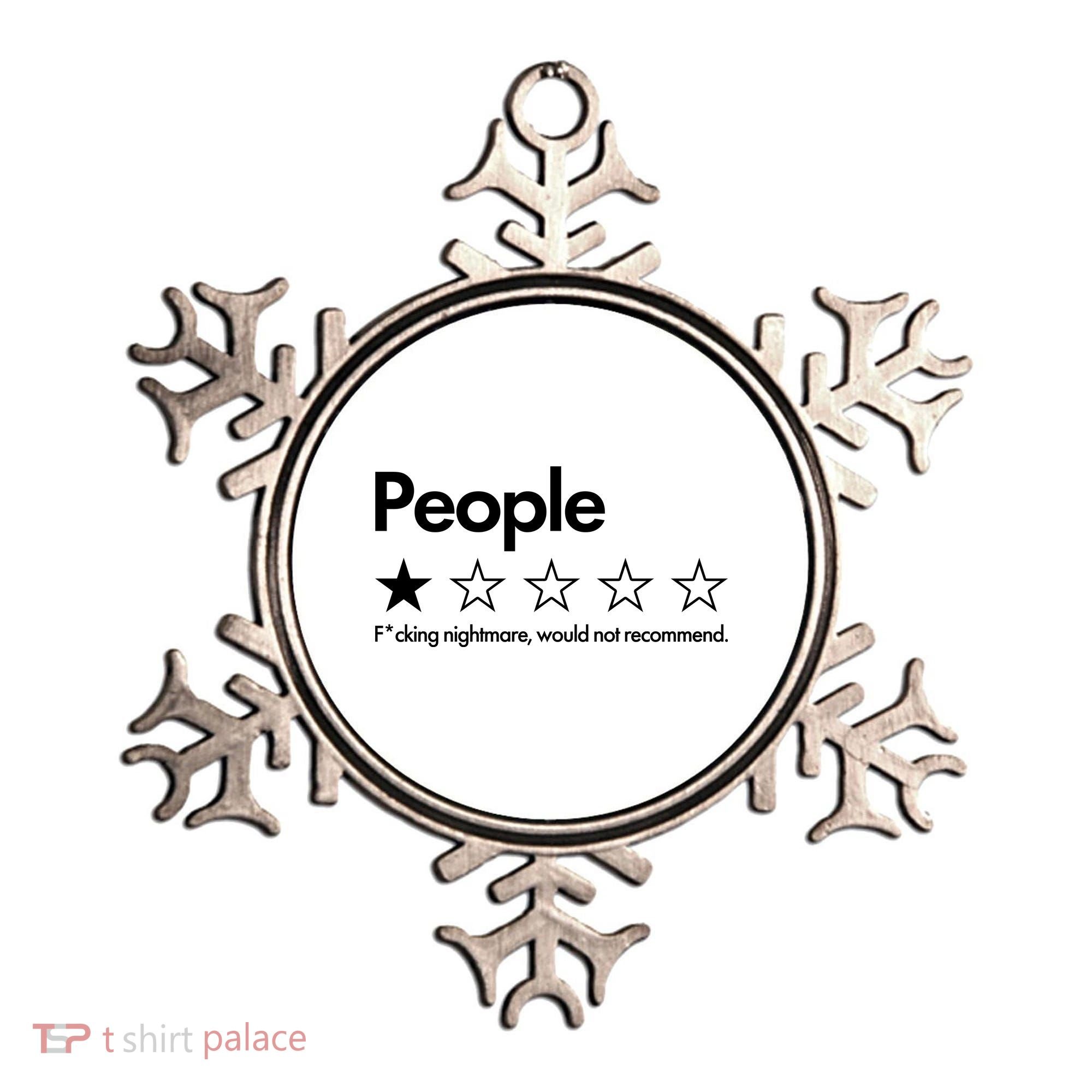 People Rated One Star Fcking Nightmare Would Not Recommend Ornament