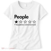 People Rated One Star Fcking Nightmare Would Not Recommend Women's T-Shirt thumb 0