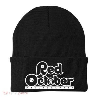 Philly Red October Philadelphia Baseball Beanie