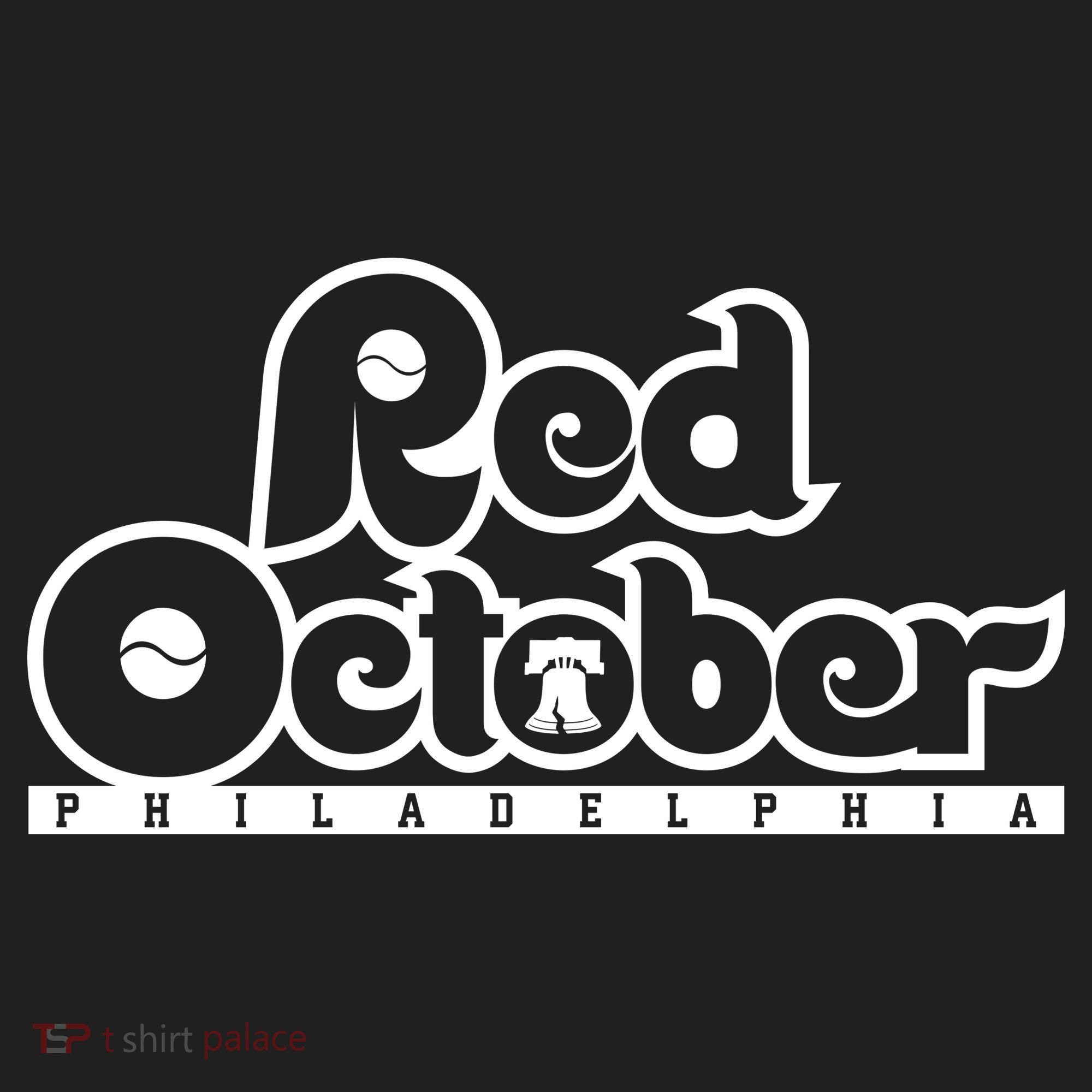 Philly Red October Philadelphia Baseball Beanie