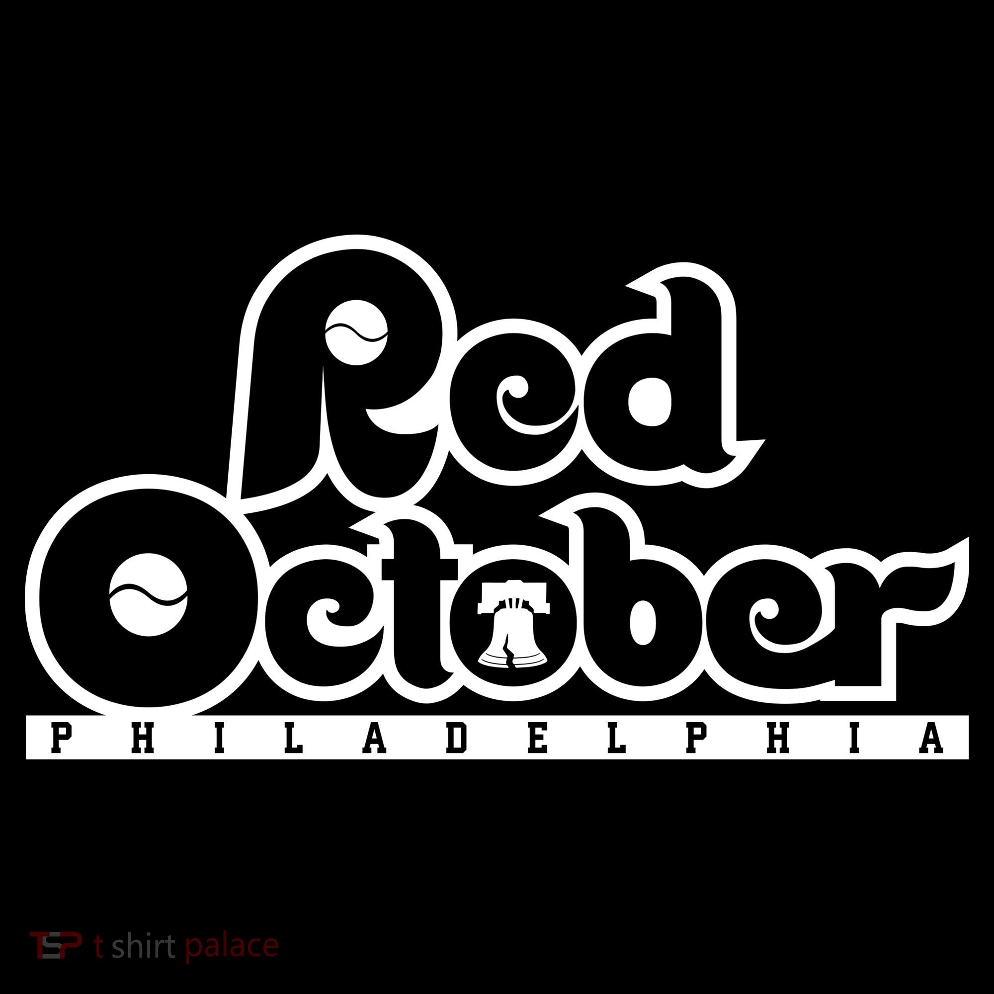 Philly Red October Philadelphia Baseball Women's Hoodie
