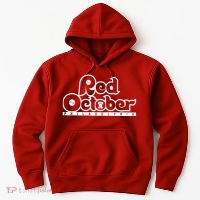 Philly Red October Philadelphia Baseball Hoodie