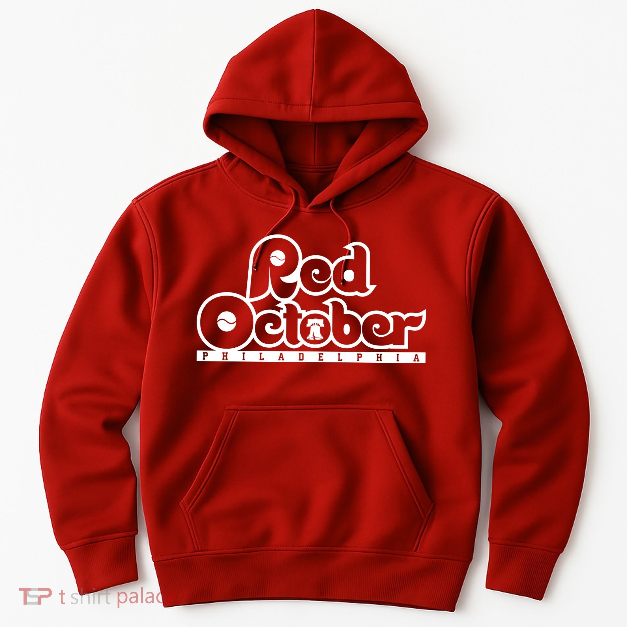 Philly Red October Philadelphia Baseball Hoodie