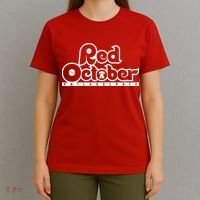Philly Red October Philadelphia Baseball T-Shirt thumb 4