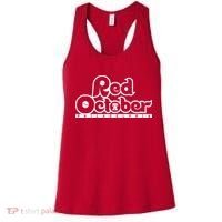 Philly Red October Philadelphia Baseball Women's Tank Top thumb 0