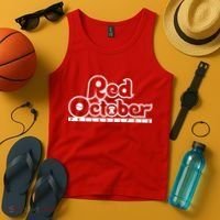 Philly Red October Philadelphia Baseball Tank Top thumb 4