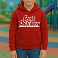 Philly Red October Philadelphia Baseball Kids Hoodie thumb 3