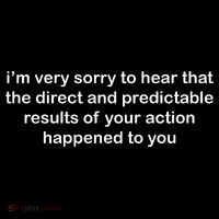 Predictable Results Of Your Actions Funny Jokes Sarcastic Women's Hoodie thumb 2