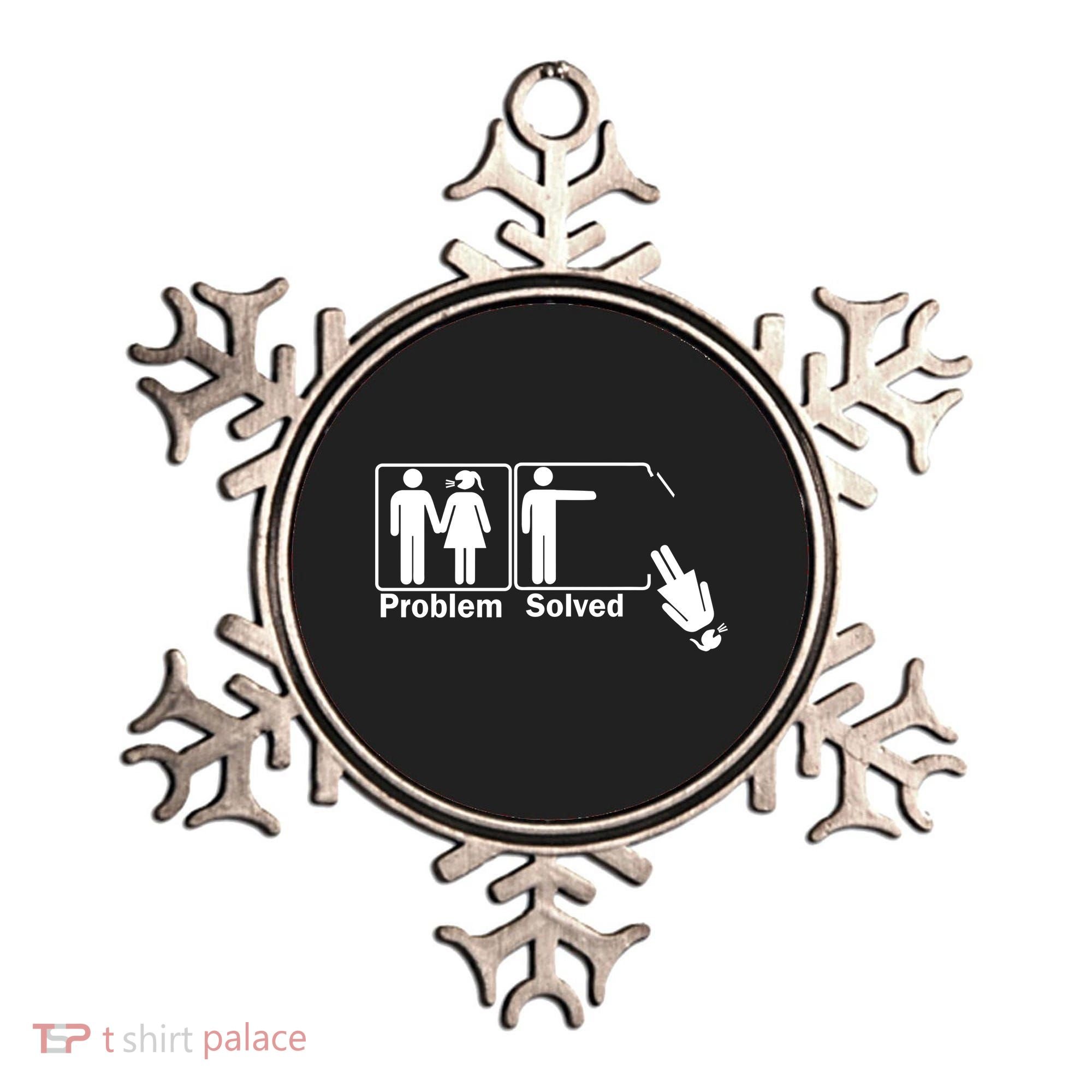 Problem Solved Ornament