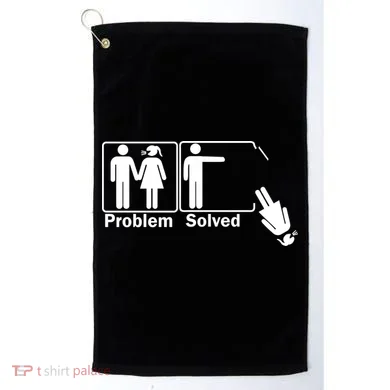 Problem Solved Golf Towel