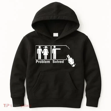 Problem Solved Kids Hoodie