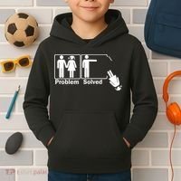 Problem Solved Kids Hoodie thumb 2