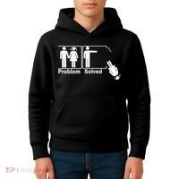 Problem Solved Kids Hoodie thumb 4
