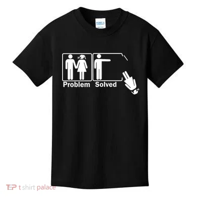 Problem Solved Kids T-Shirt
