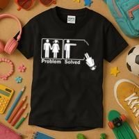 Problem Solved Kids T-Shirt thumb 3