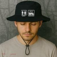 Problem Solved Golf Wife Funny Bucket Hat thumb 2