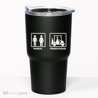 Problem Solved Golf Wife Funny Tumbler thumb 0